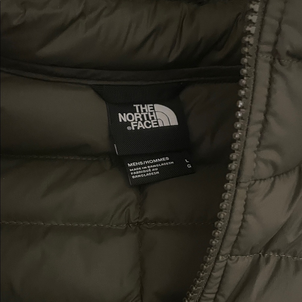 The North Face Olive Quilted Jacket